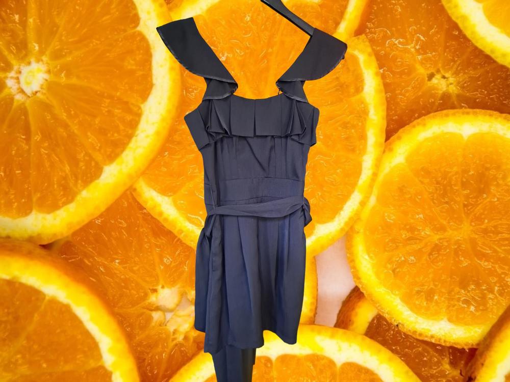 Twelve by Twelve‎ Sleeveless Black Mini Dress with Belt Size XS